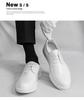 Autumn New Pointed Toe Patent Leather Lace-up Formal Casual Men's Shoes, Large Size.