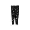 Nike Kids Sportswear Favorites All Over Logo Print Tight Fitness Knit Pants Kids bottoms Black DA1239-010