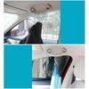 2 stücke Sitz Zurück Organisatoren Edelstahl Universal Auto Kopfstütze Tasche Kleiderbügel Starke Langlebig Auto Rücksitz Lagerung Haken