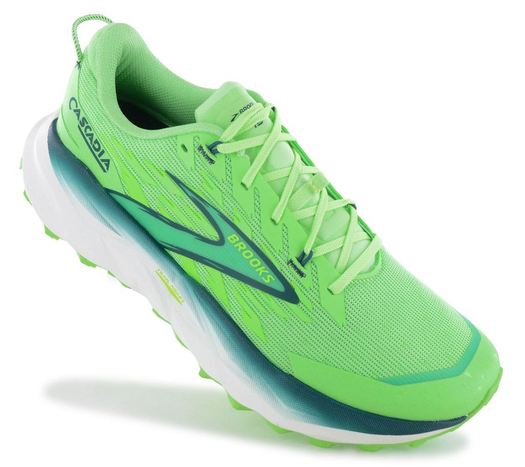 BROOKS Cascadia 19 - Men's Trail Running Shoes Running Shoes Green 1104571D-382 ORIGINAL
