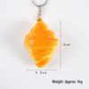 Mini Bread Keychain: Croissant & Pineapple Bun Squeeze Toy