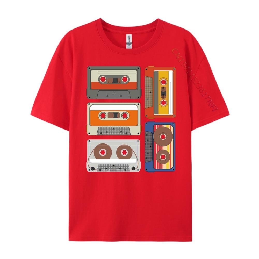 Vintage Cassettes 1980s Mixtape Music 80s Cassette New T Shirt New Shirts And TShirts Tops Tees Valentines Day S