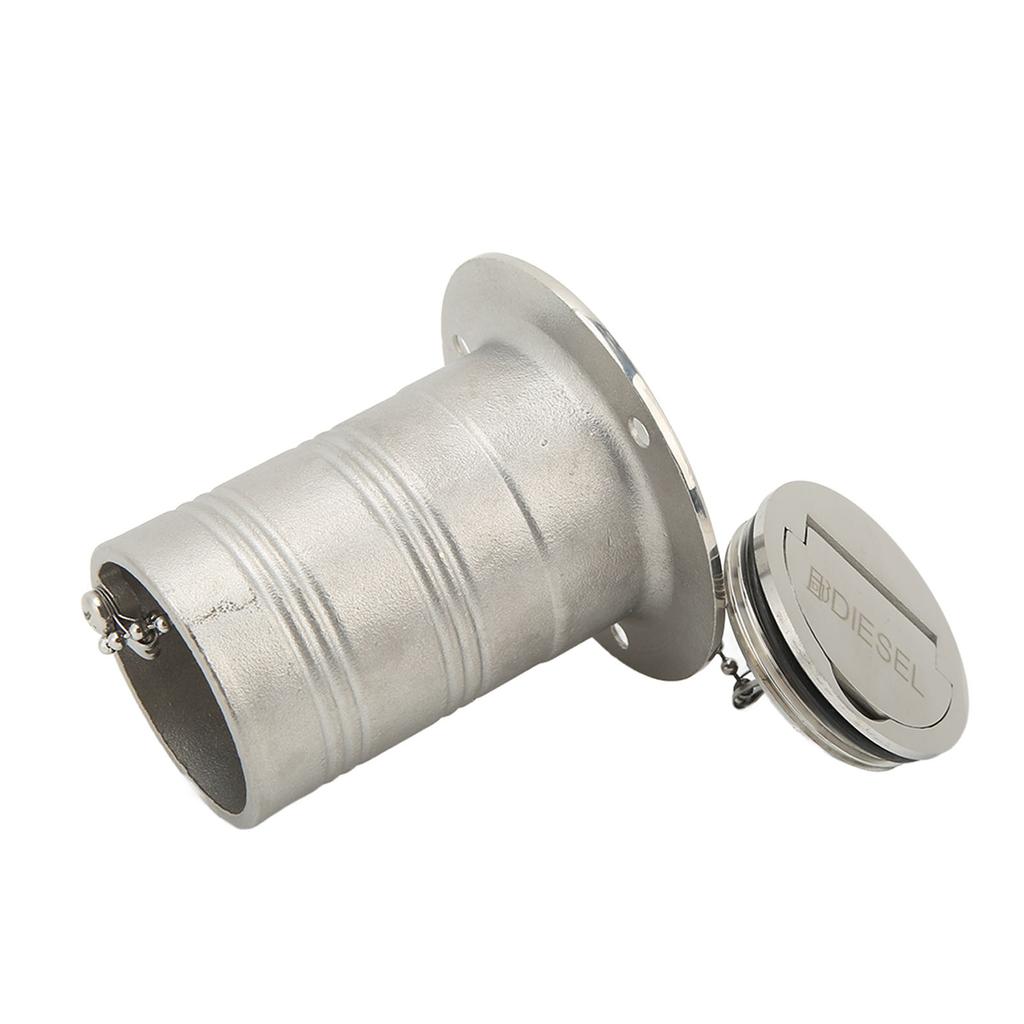 Boat Filler Right Angle Clamshell 316 Stainless Steel Hardware for Boat Keyless Deck Filler 50 Mm 2