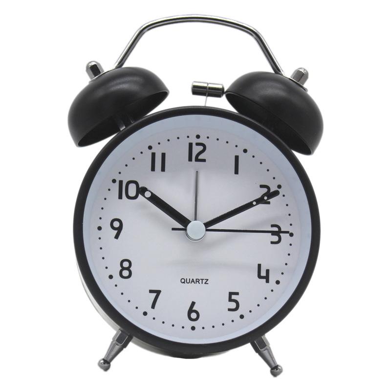 

Прямой Простой Колокольный Будильник Будильник Студенческий Специальный Скандинавский Креативный Будильник Бесшумный с Подсветкой Спальня Прикроватный