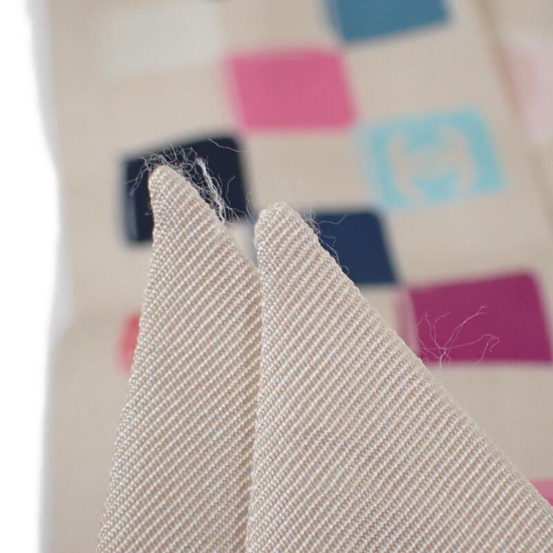 CHANEL  scarf beige/multicolor silk Women