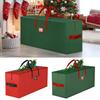 Christmas Tree Storage Bag Large Size Tree Bag With Solid Handle Ornament Storage Box Dust-Proof Christmas Tree Storage Bag