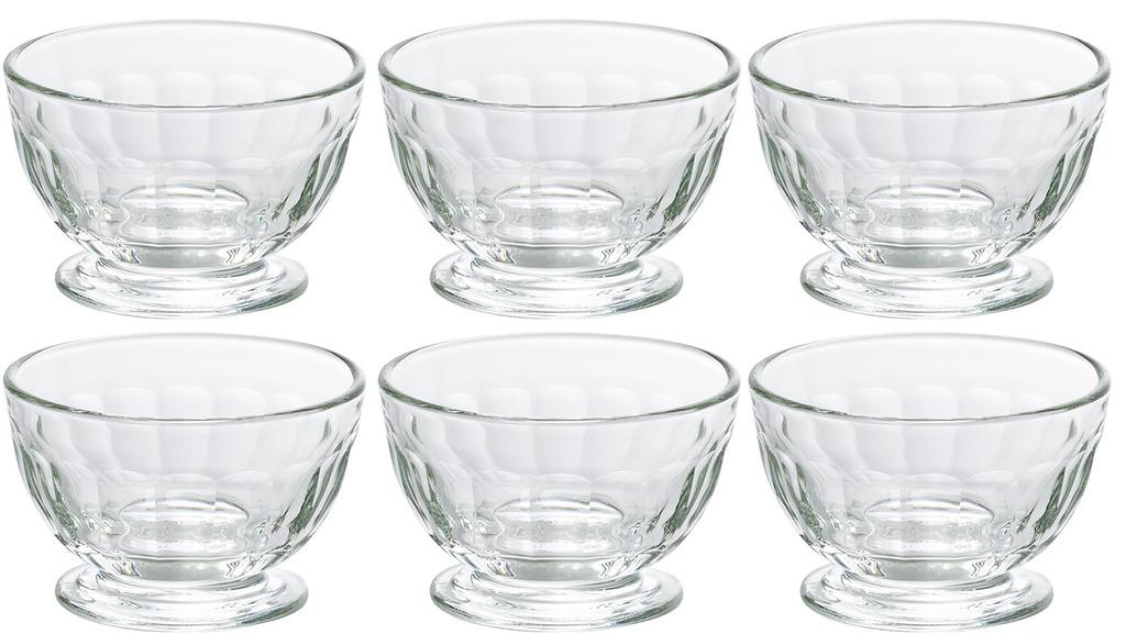 ADERIA La Rochelle Tumbler, 9cm X 5.5cm, 130ml Mini Glass, Set of 6, H-3955