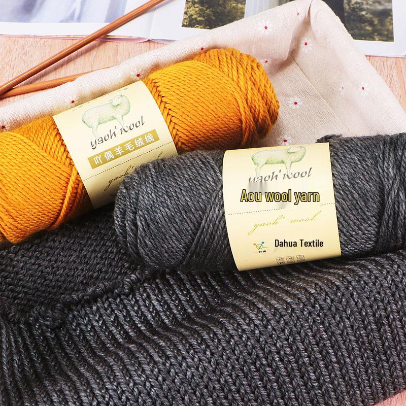 Acrylon 3-fädiges Acryl-Wollmischgarn zum Stricken für Kinder-DIY