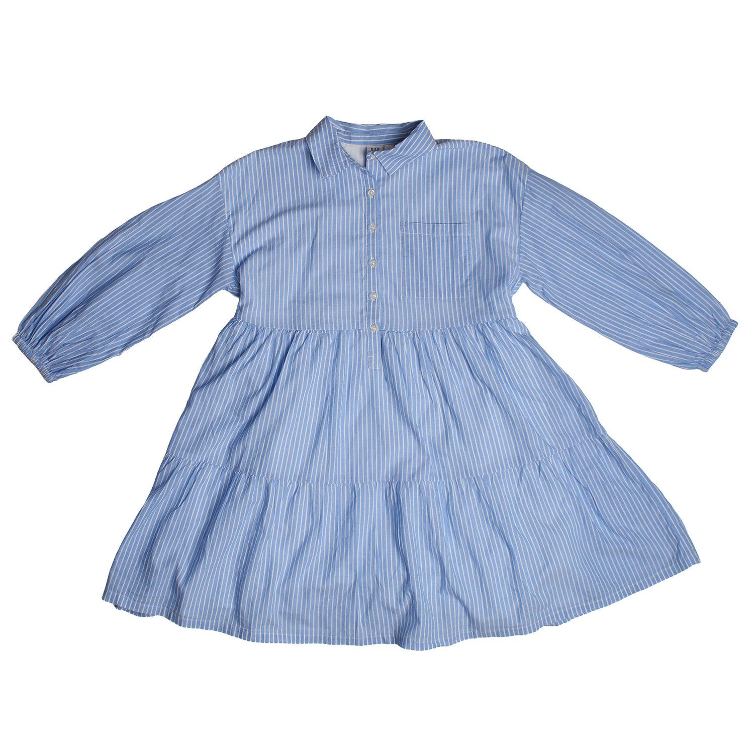 

Платье-рубашка с длинным рукавом 511044 для девочки 10/11 AÑOS синий