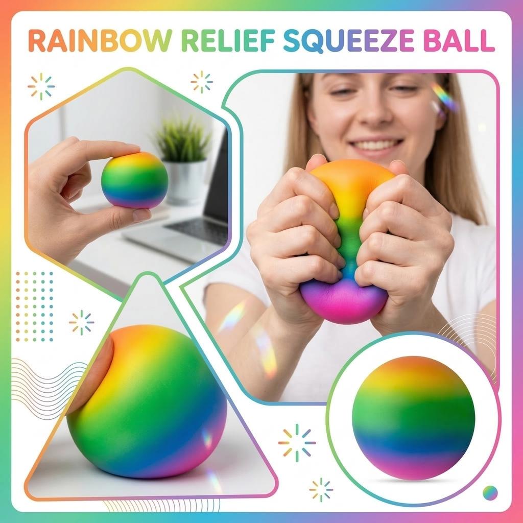 Large Stress Ball, Soft And Toy Ball For Children, Stress Relief, Toy, Sensory Ball Toy, Suitable For Boys And Girls.