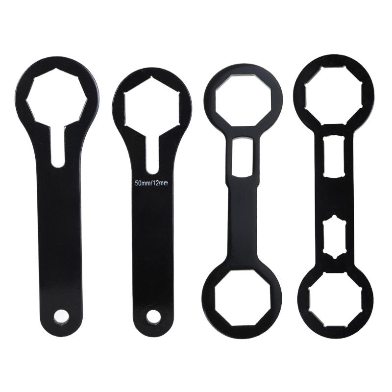 Motorcycle Fork Caps Wench Motorcycle Fork End Tool for Easy Installation and Removal of 49mm 50mm Fork Caps Tool