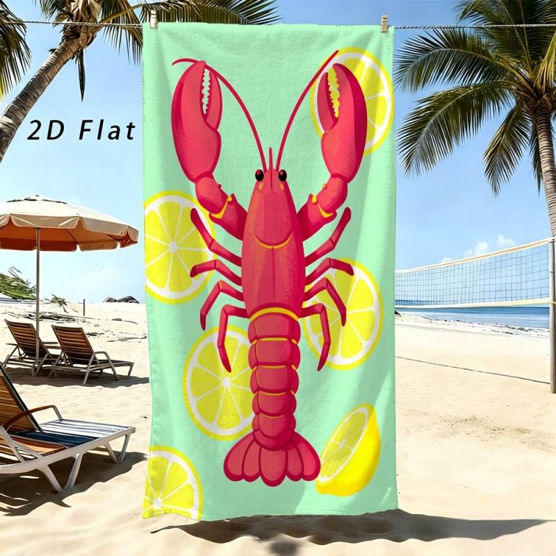 Watercolor Palm Tree Pink Town Scenery Beach Towel Lightweight Quick Dry Microfiber Towel For Beach Pool Bath Travel Daily Use