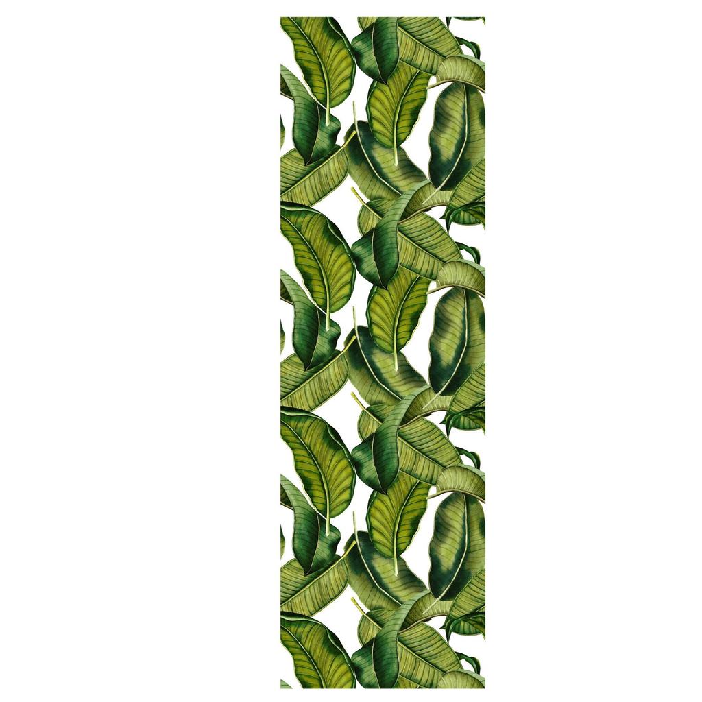 Seamless Waterproof Antifouling Wallpaper (Thick Ink Flower Green Plant)