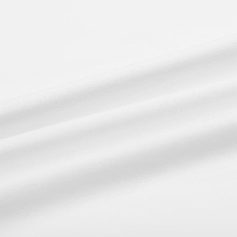 Puma Pocket Ss Tee With Solid Color Logo And Round Neck Unisex Tops White 671962-02