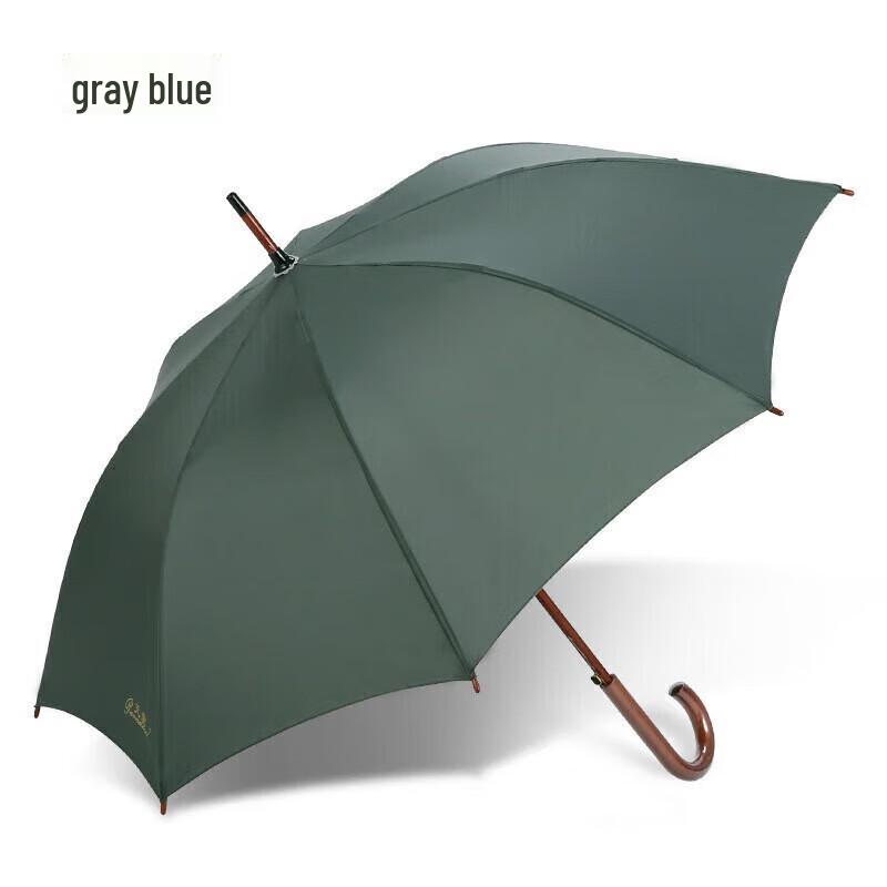Tiantang Large Wooden Handle Straight Rain Umbrella
