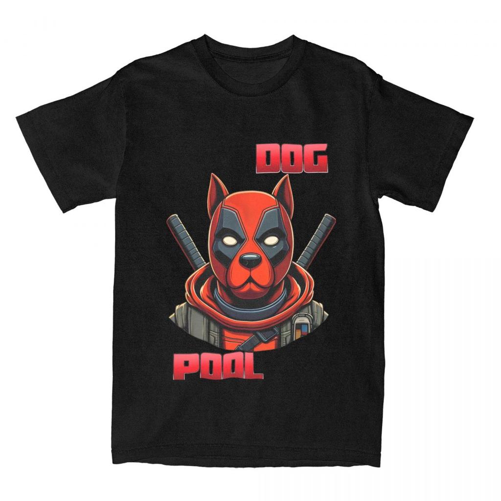 Mercenary Dogpool T Shirt Versatile Streetwear Men Women Lovely Short Sleeve Cartoon Amusing Cotton Harajuku Funny Unisex Tops