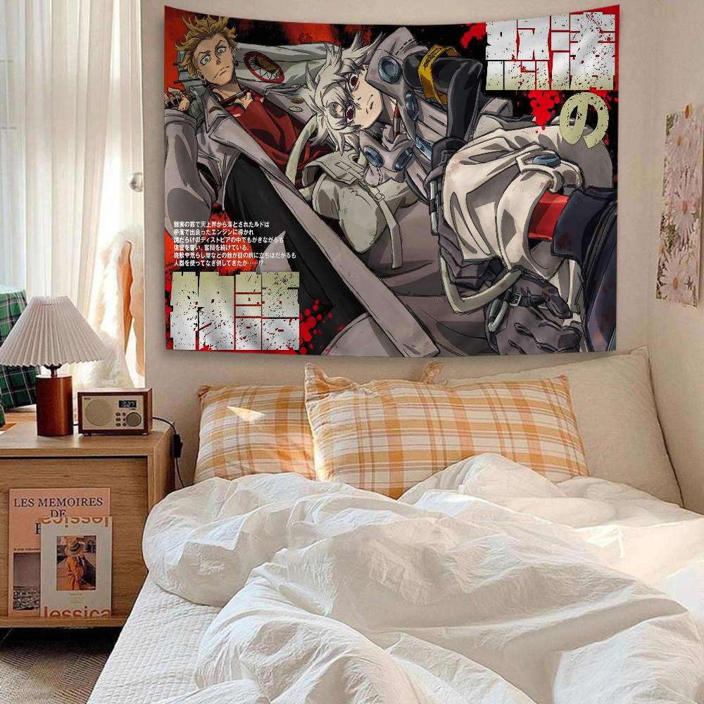 Japan Anime Gachiakuta Anime Hangend Boheems Wandkleed Boheemse Wandtapijten Mandala Kawaii Kamerdecoratie