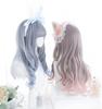 Long Curly Gradient Lolita Lolita Everyday Slimming Effect Light Harajuku-style Gal-style Heat-resistant Wig, Hair, Wig, Wig, Party, Style, Cosplay,