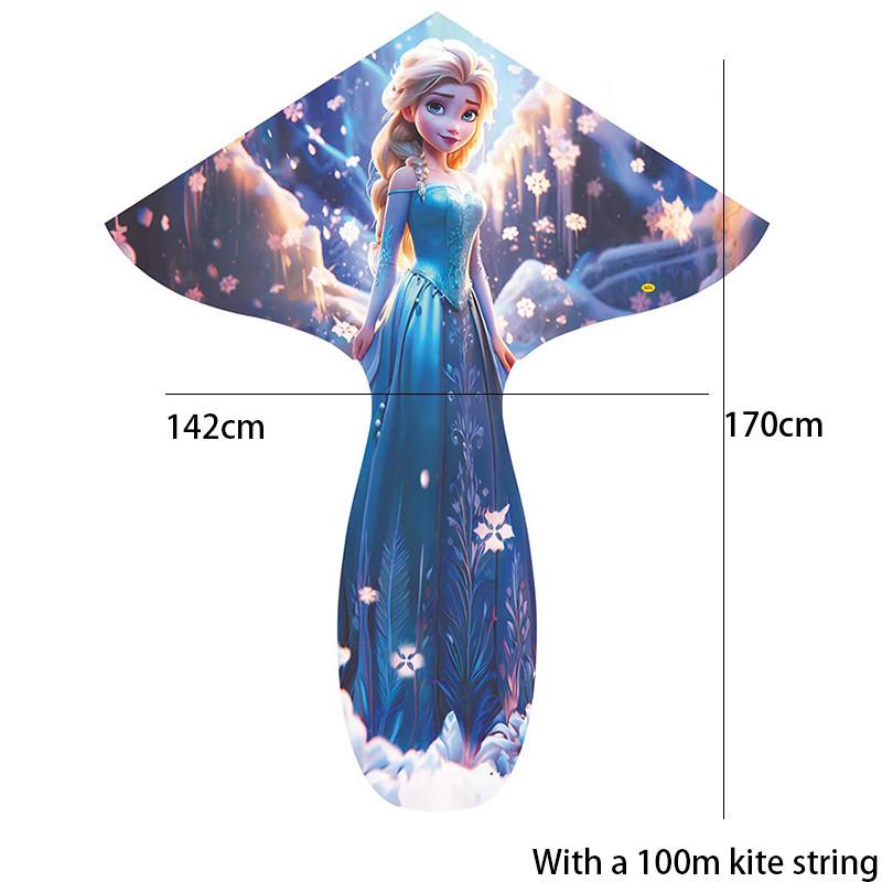 

2023 New Children s Cartoon Rainbow Mermaid Kite Girl Special Micro Breeze Easy To Fly Style C