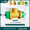 Brass Check Valve: PPR 20 4-point, 25 6-point, 1 Inch 32 Hot Melt Horizontal One-way Anti-backflow Water Pipe.