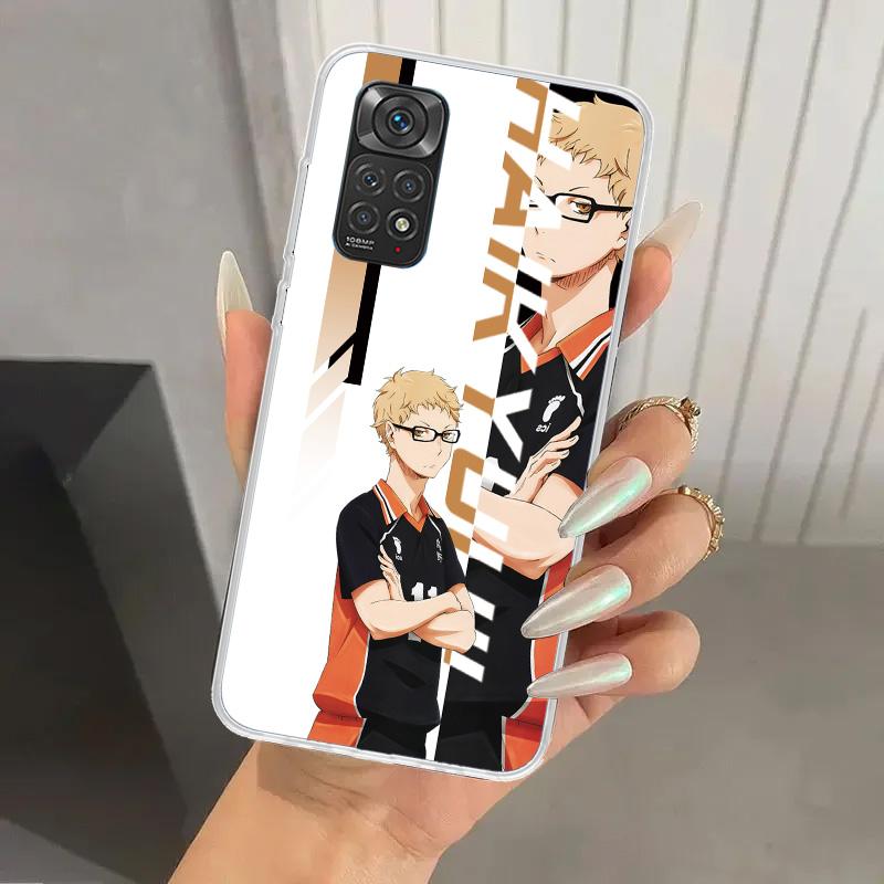 Anime Haikyuu Oya School Volleyball Phone Case for Xiaomi Redmi Note 15 14 14S 13 12S 12 Pro 11S 11 Plus 11T 11E 10S Soft Funda
