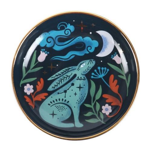 Something Different Midnight Hare Trinket Dish
