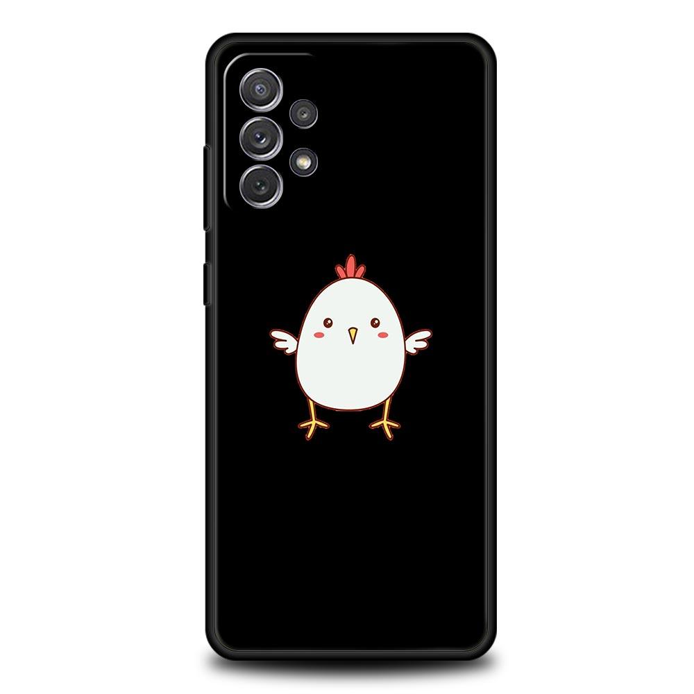 Handyhülle für Samsung A13 A51 A71 A41 A31 A21S A11 A03S A12 A32 A52 A23 A33 A53 A73 5G Hülle Kawaii Avocado Niedlicher Panda Blume