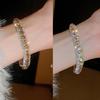 Portable Vibranting Color Bracelet Featuring Sturdy Alloy and Austrian Crystals Fashionable Accessory for Women Ladies