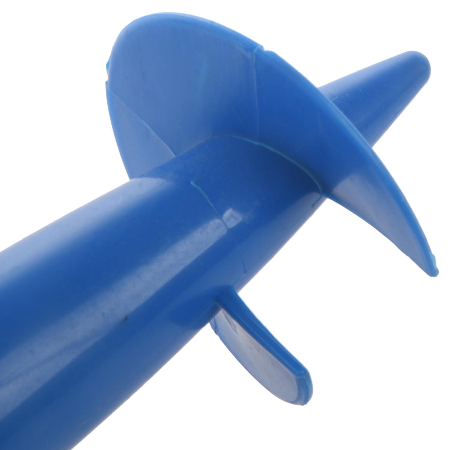 

Classy-Outdoor Sun Beach Umbrella Holder Spike Fishing Pole Patio Parasol Ground Anchor Rain Gear Spikes Plastic Fishing Stand A синій