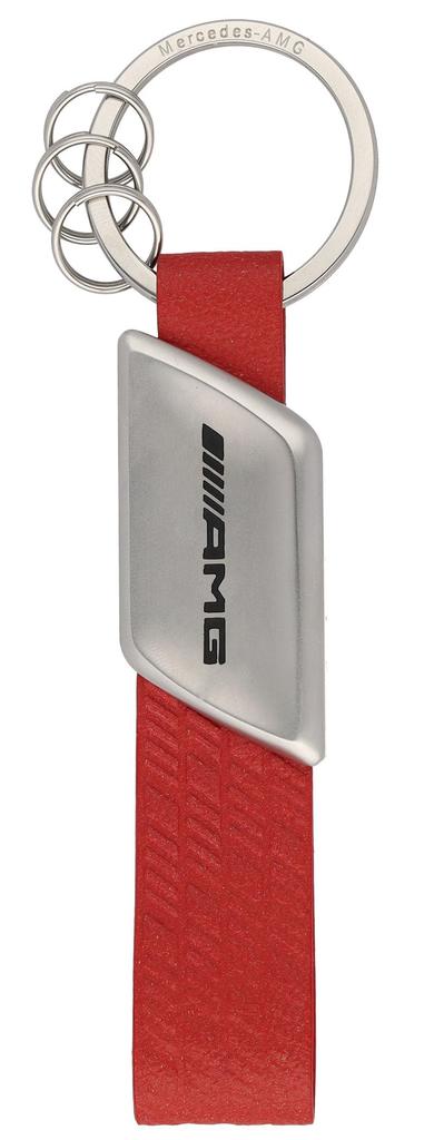 Genuine Key Ring Red [Mercedes-Benz Collection] Mercedes-AMG Strap,