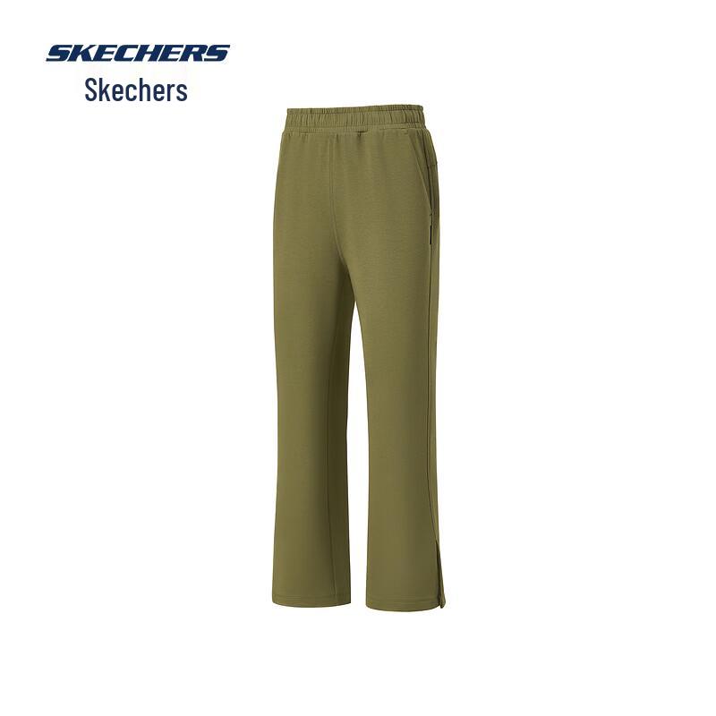 Skechers Women's Knit Straight-Leg Casual Sport Pants