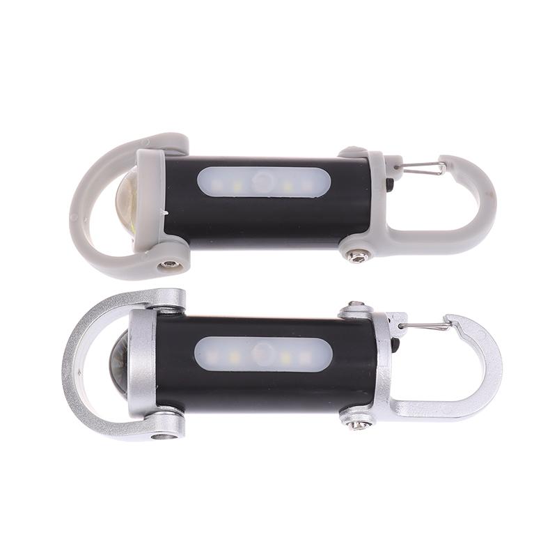 Rechargeable Led Keychain Light Mini Flashlight, Waterproof Work Light For Outdoor Camping Fishing Emergency Usb Charging
