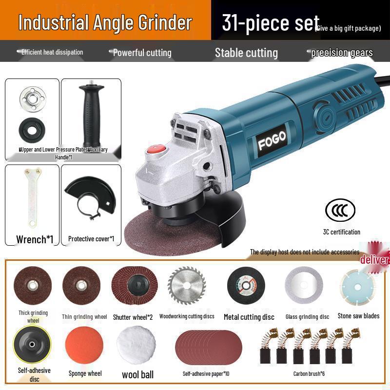 Gefu Angle Grinder: Multifunctional Hand Grinder & Polisher Machine for Home Use