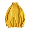 Turtleneck Sweater Men's Autumn and Winter Lazy Wind Loose Solid Color Knitted Sweater Ins Trendy Brand High Street Japanese Large Size Coat