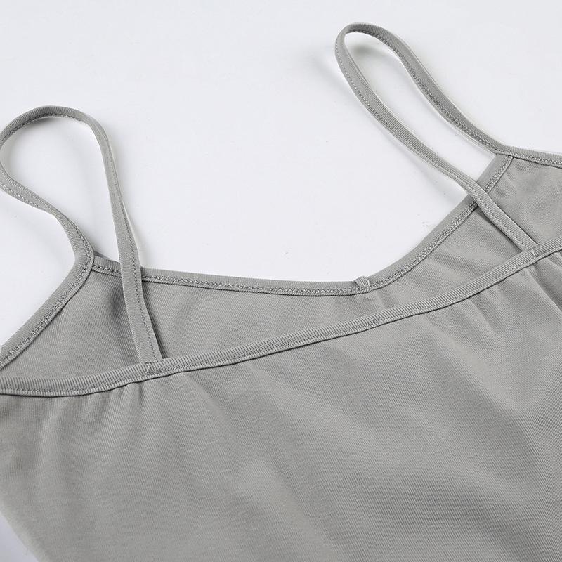 Casual Flare Pants Set for Women Solid Color Crop Tank Top Low Rise Lacing Pants Two Piece Outfit Loungewear Streetwear