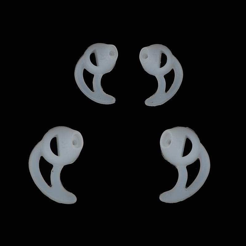 Molde de orelha de barbatana de silicone para substituição de fone de ouvido de rádio bidirecional