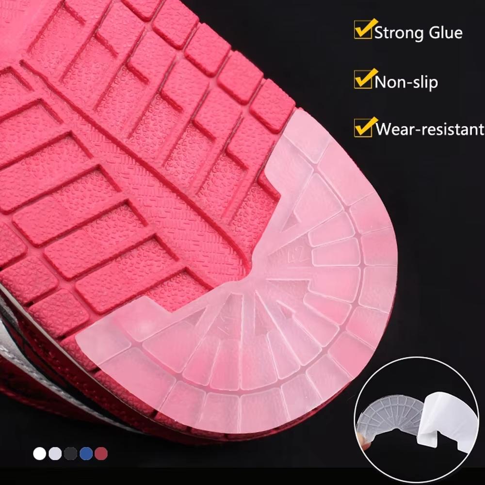 Wear-resistant Outsole Shoes Protector for Sneakers Men Women Shoe Repair Anti-Slip Self-Adhesive Rubber Sole Sports Shoes Patch