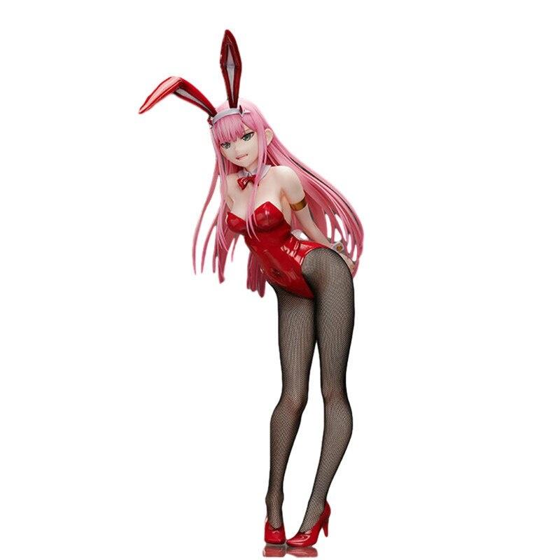 

40 см улюблениця в FRANXX малюнок нуль два 02 червоний одяг кролик дівчата аніме ПВХ модель іграшки аніме фігура іграшки для подарунків червоний