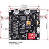DC 12V 24V 20W Voice Playback Module, PEMENOL High Power Sound Board MP3 Player 64Mbit Flash Storage Mono 8ohm Support MP3 WAV for Arduino