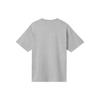 Nike T-shirt Solo Swoosh da Uomo Grigio Melange Scuro DA0321-063