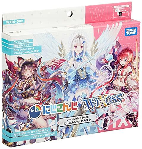 WIXOSS WXDi-D02 TCG Pre-constructed Deck DIVA DEBUT DECK Nijisanji ver. Sanbaka
