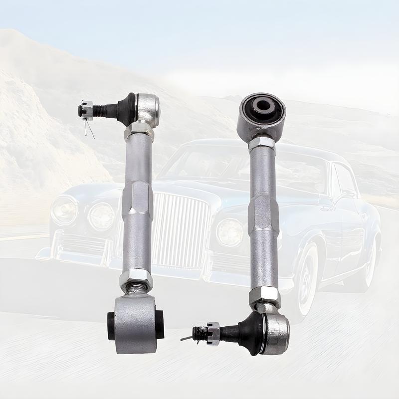 Rear Toe Control Arms Kit Adjustable for Lexus IS300 2001-2005 GS300 1998-2005 Silver Steel New