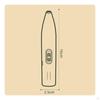 Pet Foot Trimmer with Light Low Noise PetOptimized Paw Rounded Hair