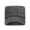 Northwood Winter Men's Outdoor Cold Proof Warm Flat Top Hats Thicken Ear Protection Flat Top Cap Cotton Trucker Hat