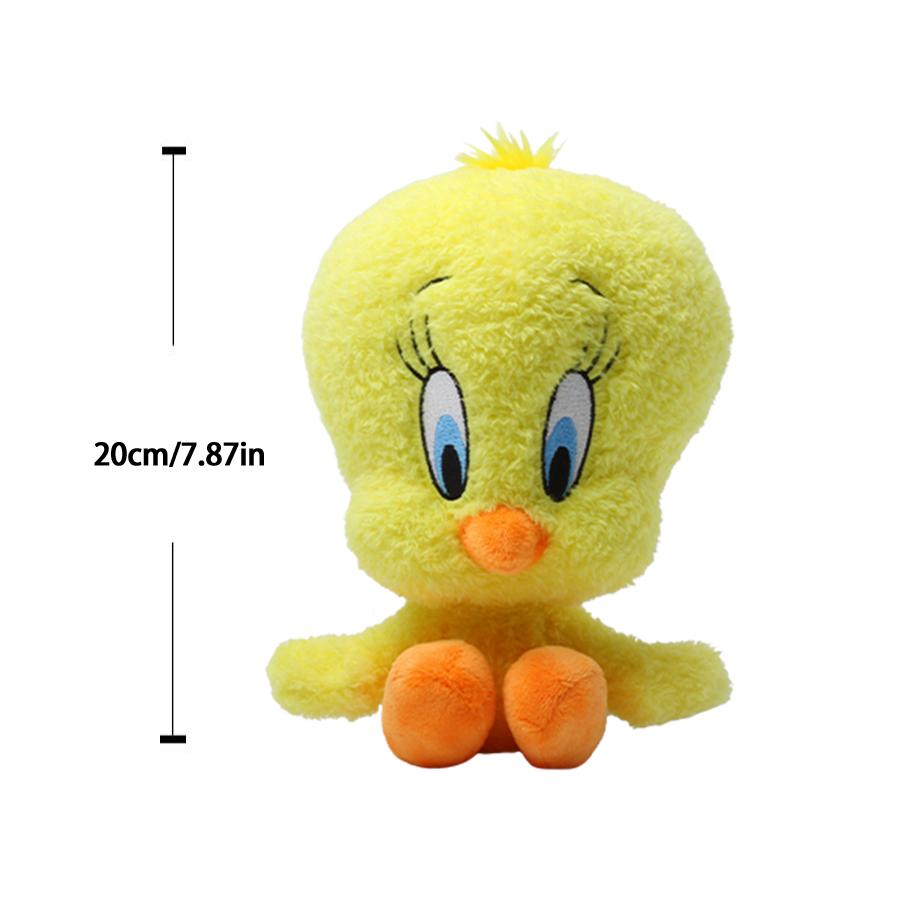New 20cm Big Head Looney Tunes Plush Toy Bugs Bunny Cartoon Stuffed Animal Soft Doll Kids Birthday Gift Present