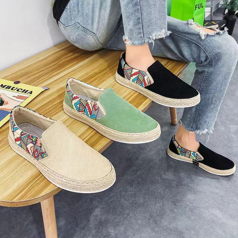 Fashion Original Men's Sneakers Comfortable Canvas Casual Shoes for Men Fashion Breathable Flats Running shoe Male Slip on Loafers tênis