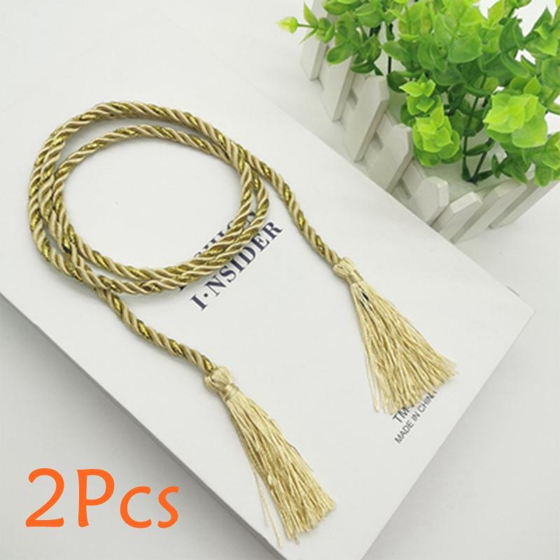 2 Pcs Home Decoration Tassel Curtain Strap, Living Room Bedroom Watch Strap Accessory Rack Curtain Accessory Curtain Tie Rope