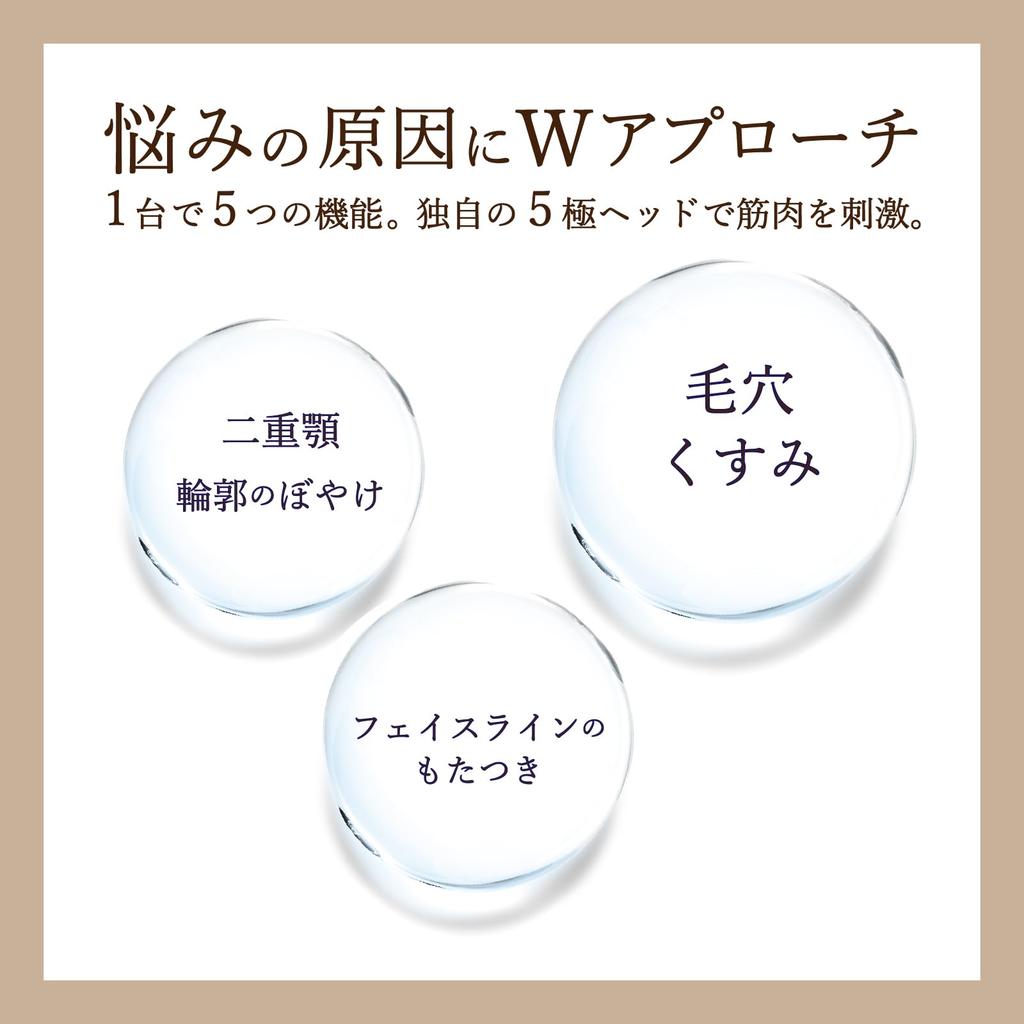 ZOGANKIN Bloom Multi-Facial Beauty Device for Whole Body Care with EMS, LED, and RF Poration (CL-OK-ZKBM)