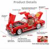 1:Maßstab 18 300SL 500K Automodell Spielzeug Sound Licht Vierradaufhängung Lenkgestänge Lenkung Sportwagenmodelle Hobby Ornamente