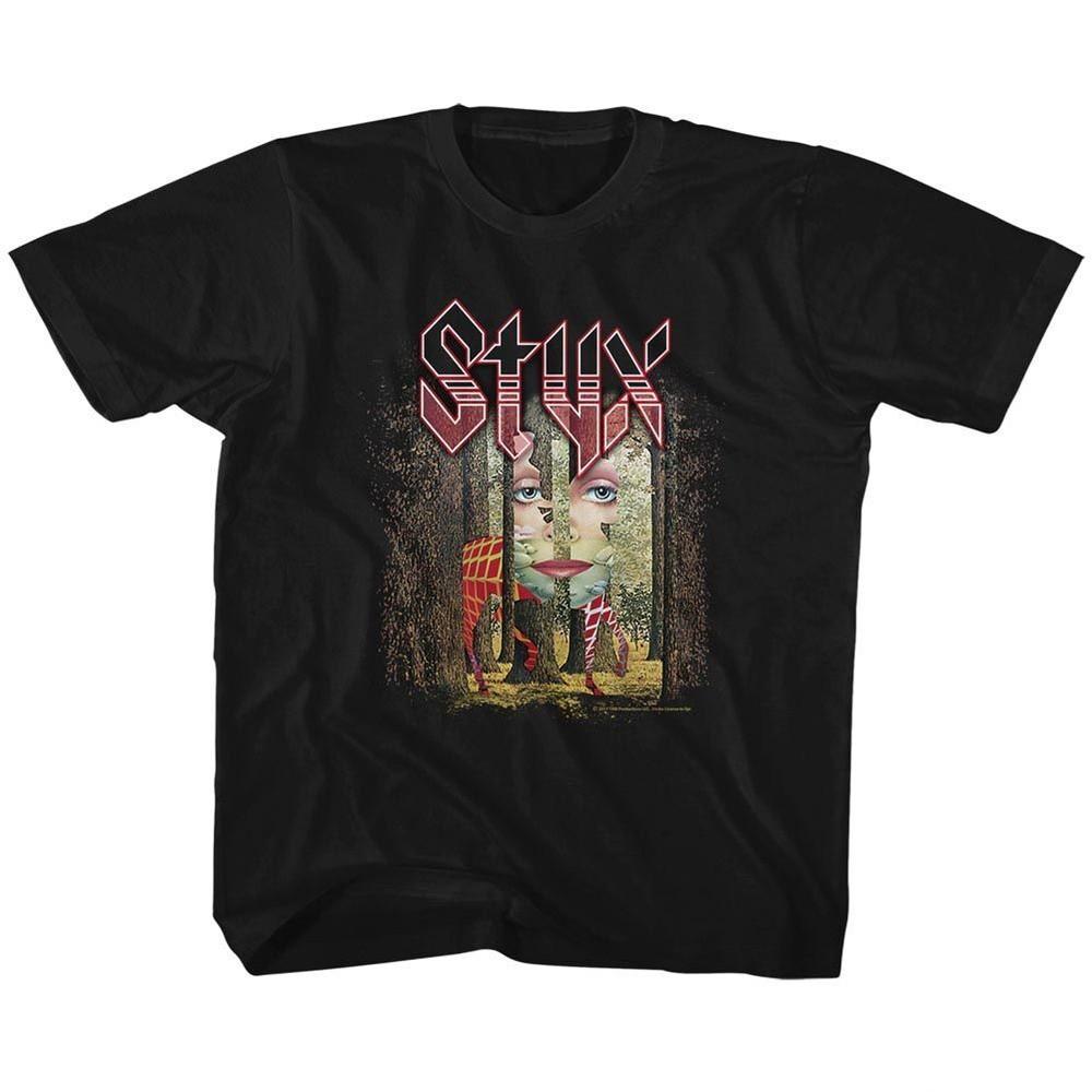 Kids Styx The Grand Illusion Music Shirt M
